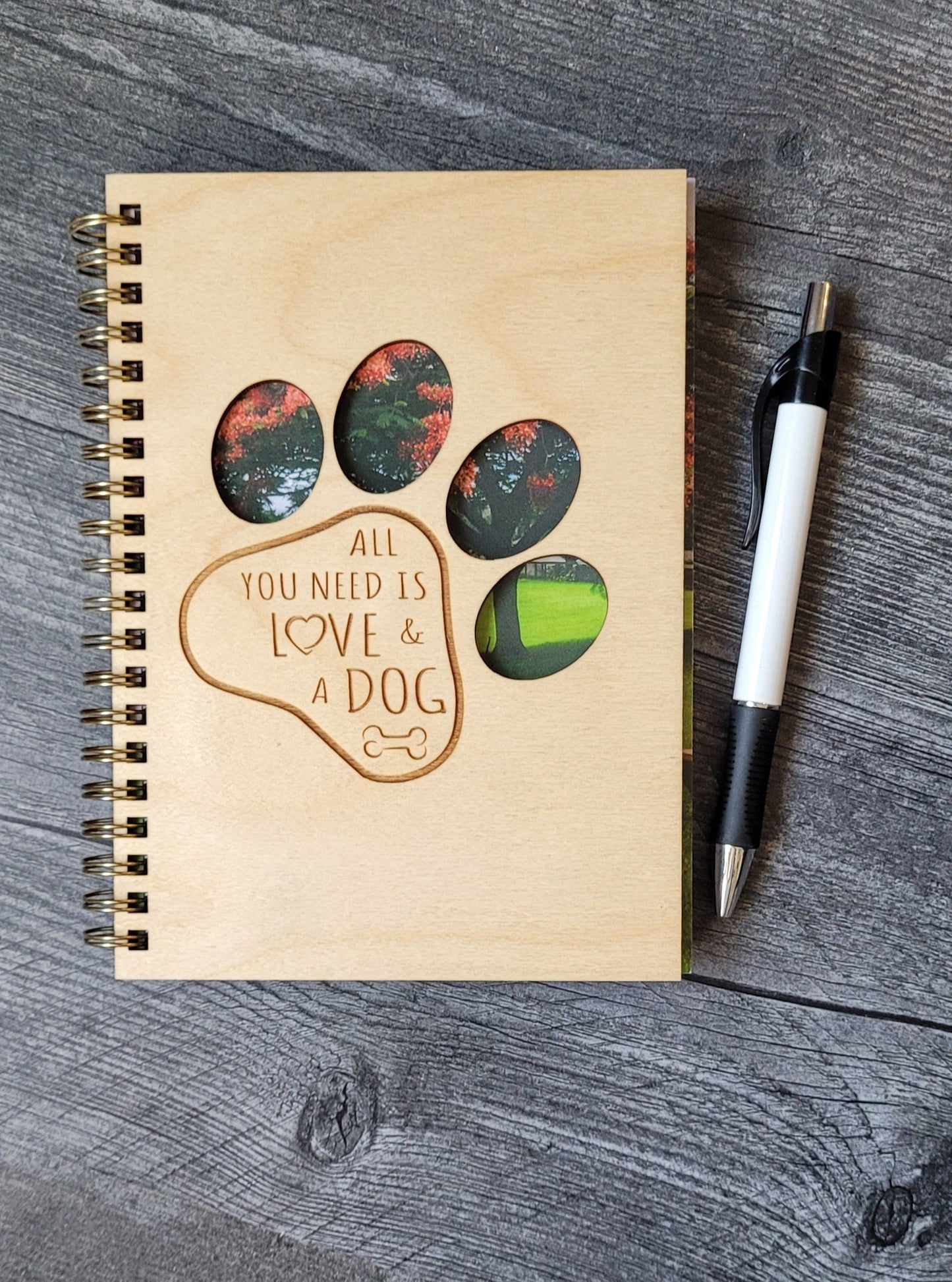 Dog Paw Notebook