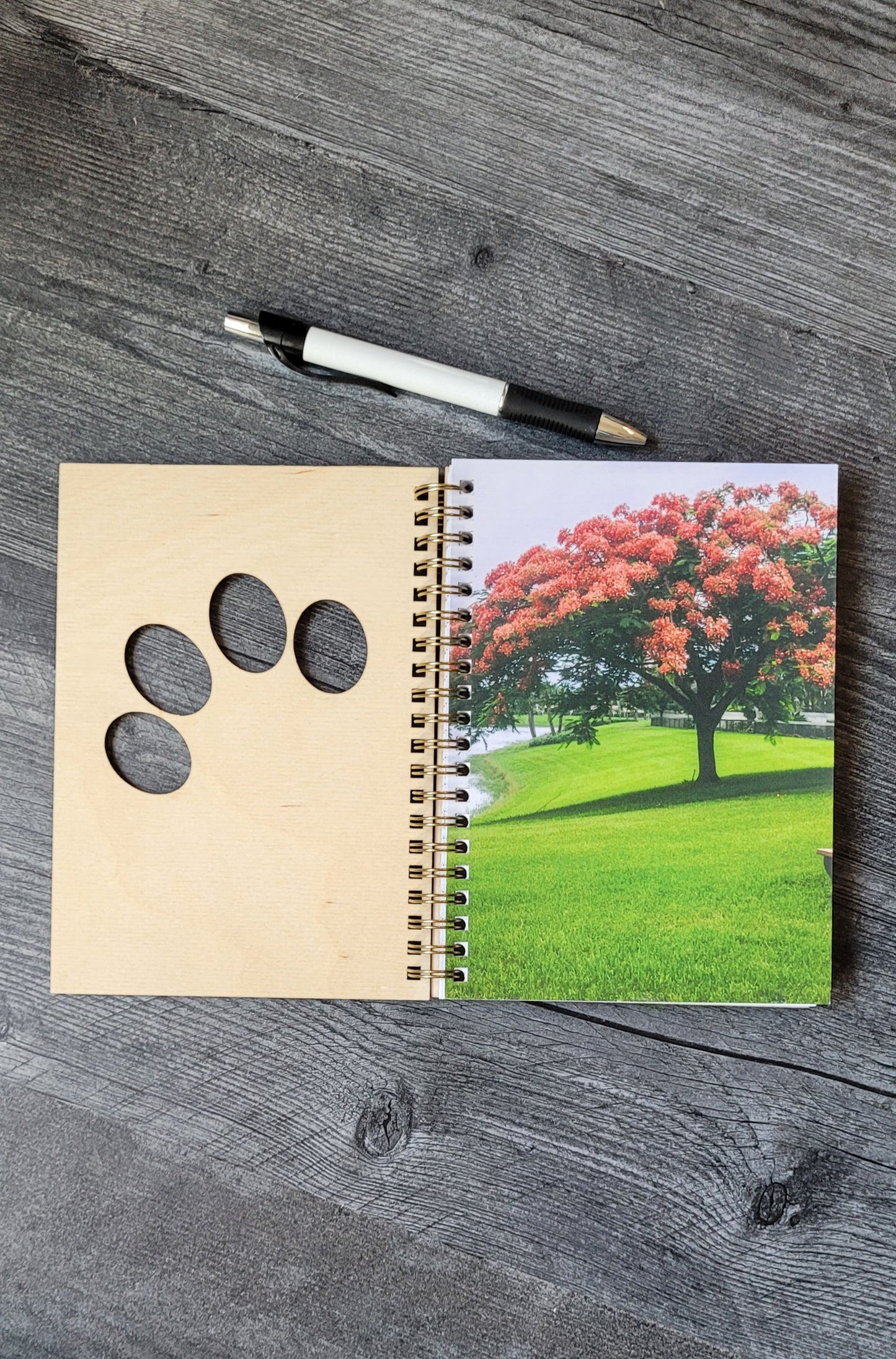 Dog Paw Notebook