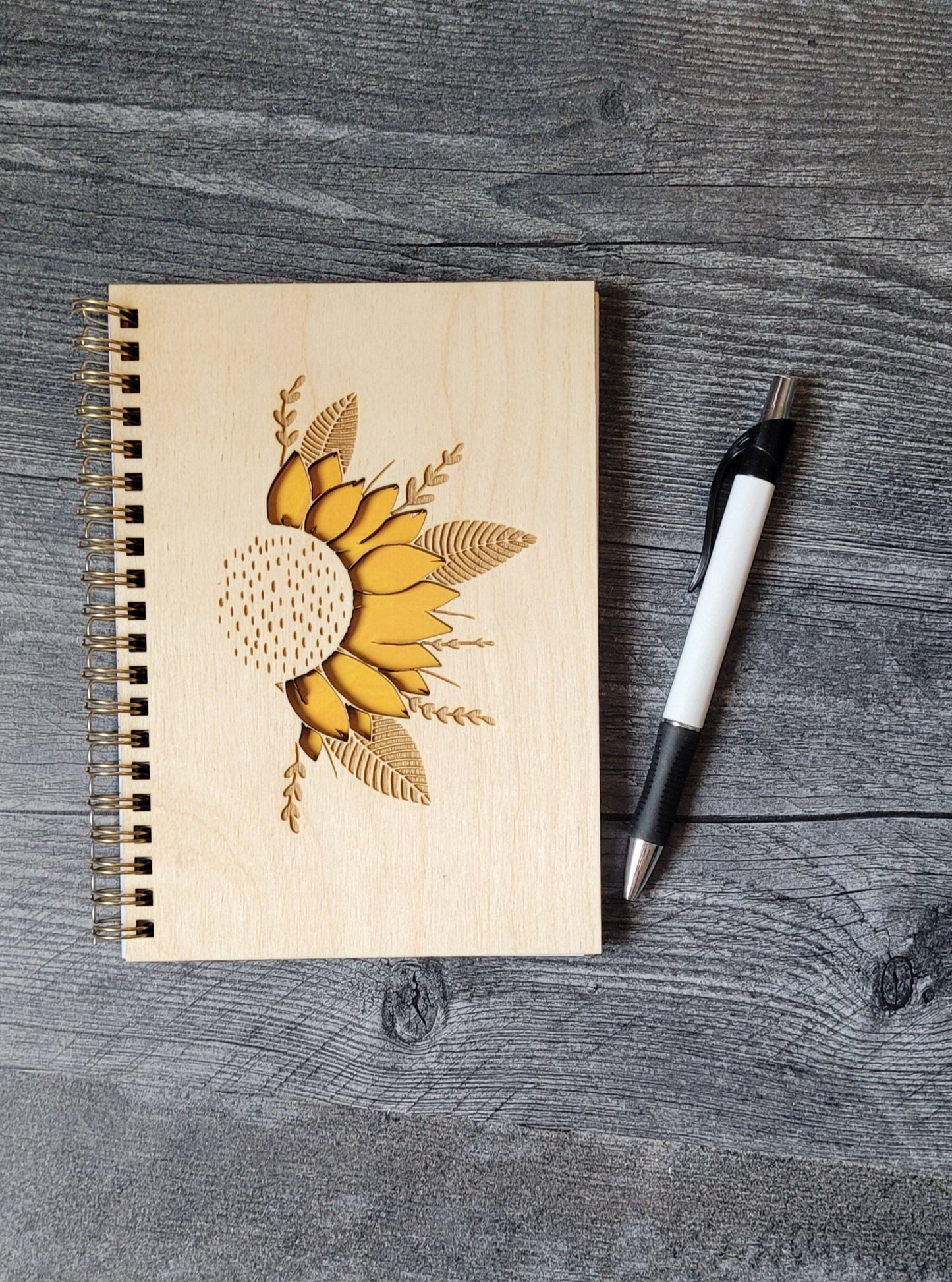 Sunflower Notebook