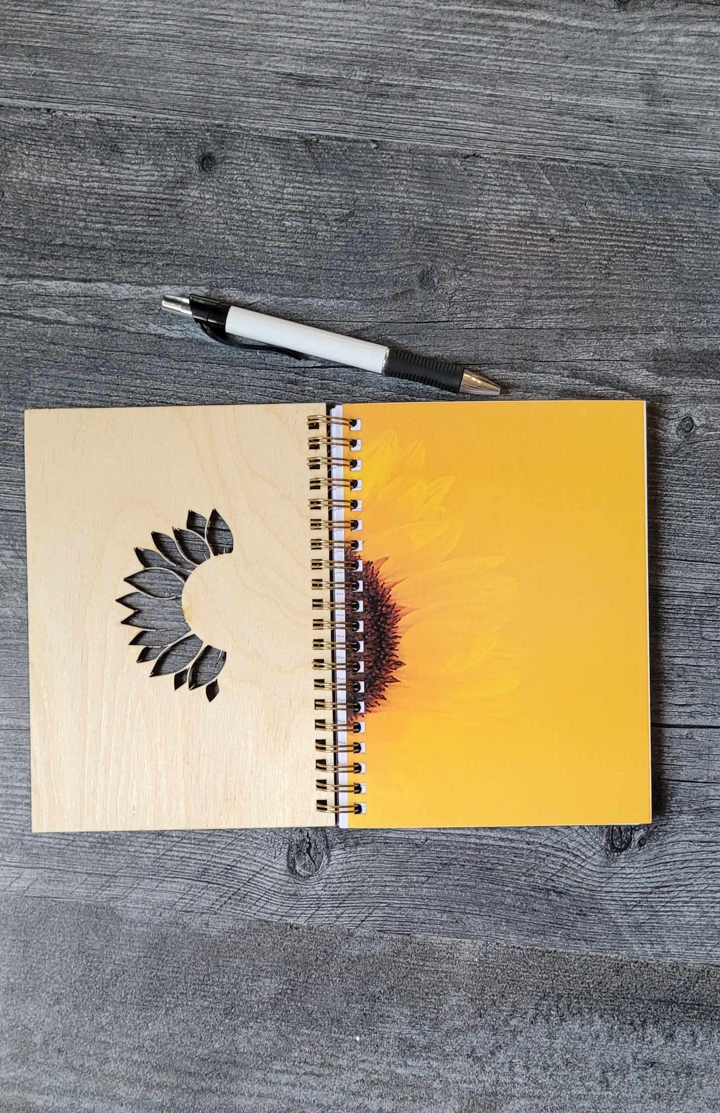 Sunflower Notebook