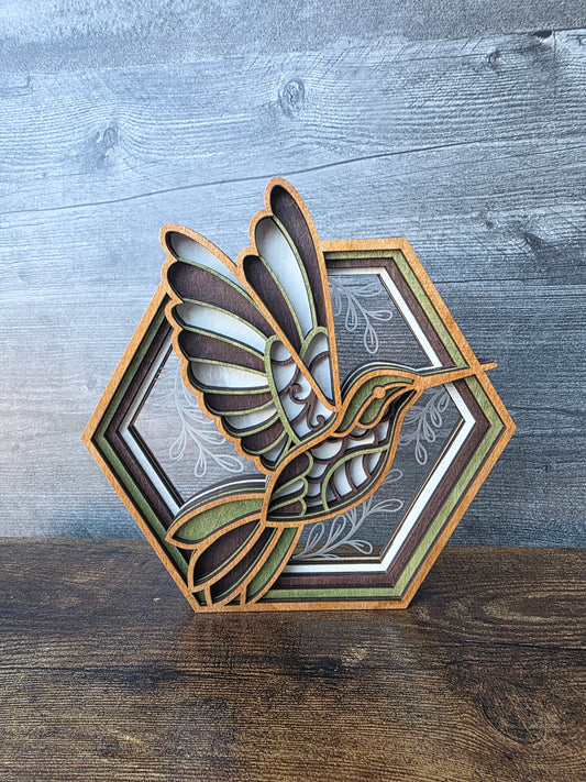 Hummingbird Hexagon