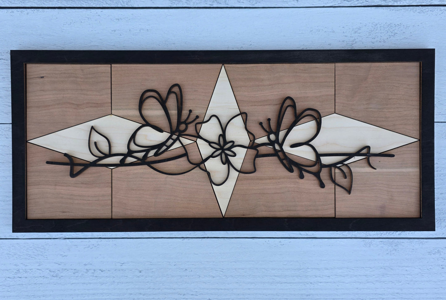 Butterfly Line Art Wall Decor
